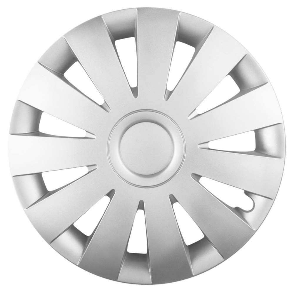 DKMOTO Universal Wheel trims CAR VAN Hub Cup - silver (14")