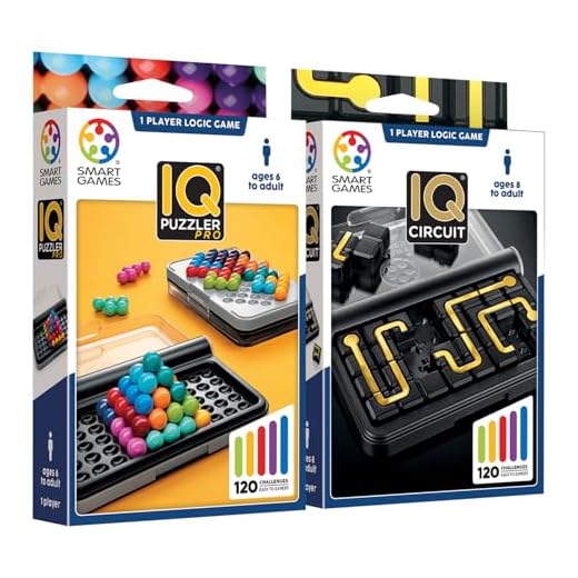 Smart Games - Iq Puzzler Pro & Circuit