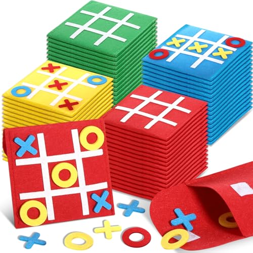 Pack 100 Juegos Tic Tac Toe Mini para niños miniatura 1
