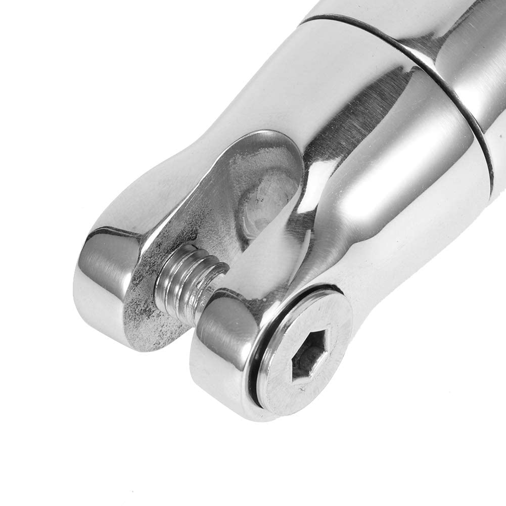 Aramox Conector Giratorio de Ancla, Acero Inoxidable, Accesorio para Barco, Compatible con Cadena de 6 a 8 mm