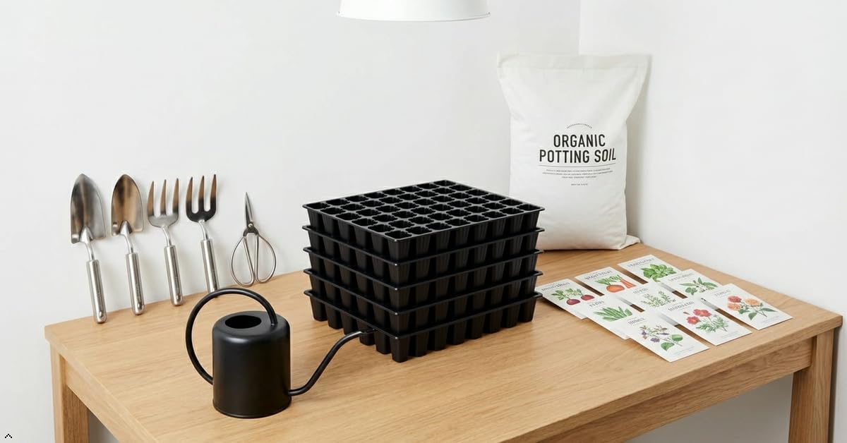 Plastic Seed Starter Tray - 48 Cells -8 Plastic Seed Starter Tray - 48 Cells -8