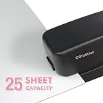 Coruscant Electric Stapler, Heavy Duty Desktop Stapler, Includes 2000 Staples and 1 Staple Remover, No-Jam Automatic AC or Battery Powered, 25 Sheet, Professional for Office Home School Use