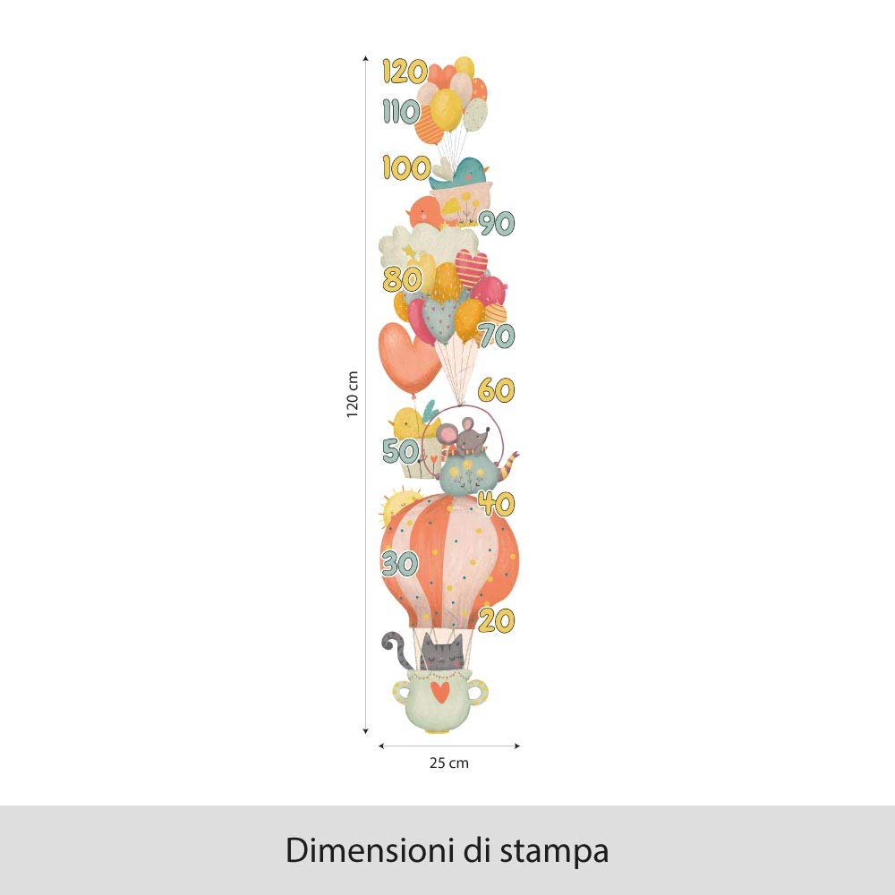 kina - UVB00505 Meters Children Wall Decoration in Transparent PVC Wall Stickers - Size 25x120 - Image 2