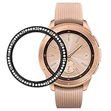 Gear S3 Frontier SM-R765V Bezel Ring Cover,Unique Design Easy to Install Stick Firmly Crystal Bling Diamond Bezel Ring Cover for Samsung Gear S3 Frontier SM-R765V Verizon