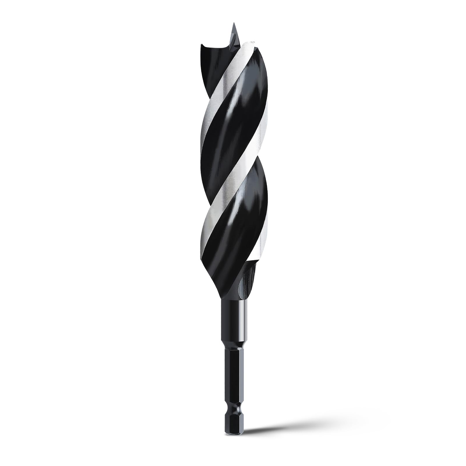1/2"x 12" Auger Drill Bit for Wood,Hex Shank Tri Flute Wood Drill Bit for Soft and Hard Wood,Plastic,Drywall and Composite Materials — view 10