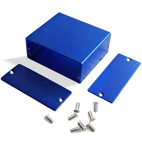 Scatola di progetto in alluminio sezionale in alluminio custodia elettronica per progetti fai da te Circuito, 50x58x24mm