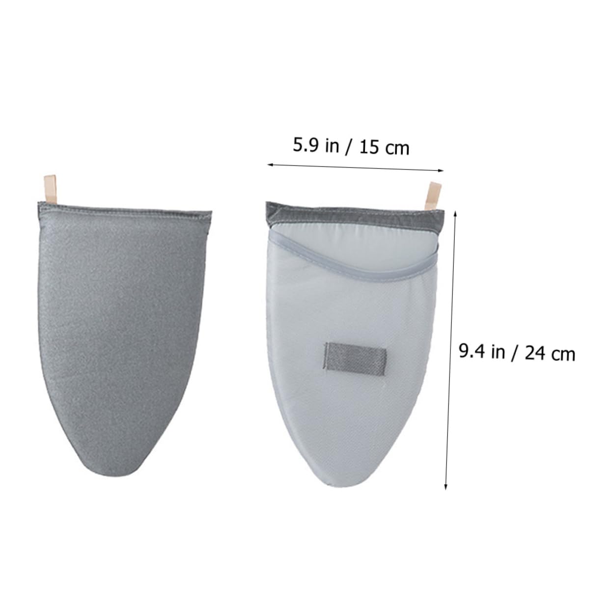 Ciieeo Handheld Ironing Board Heat Resistant Gloves Small Portable Ironing Board