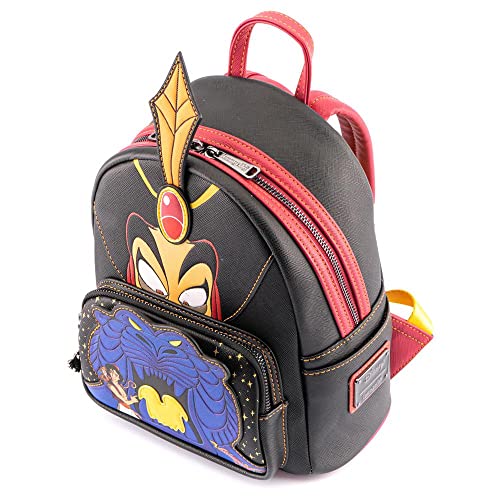 Loungefly Disney Jafar Villains Scene Womens Double Strap Shoulder Bag Purse3
