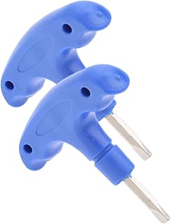 INOOMP 4 Pcs Golf Wrench Repairing Tools Torque Wrench Golfs Wrench Blue Accessories Universal Wrench Outdoor Tools Golfs Accessory Creative Golfs Club Wrench Outdoor Wrench Supply Steel