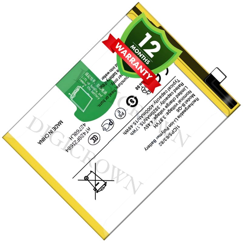 Image of Original B-Q6 Battery Compatible for Vivo V21e 5G (V2055) - (4000mAh) - 1 Year Warranty DF7