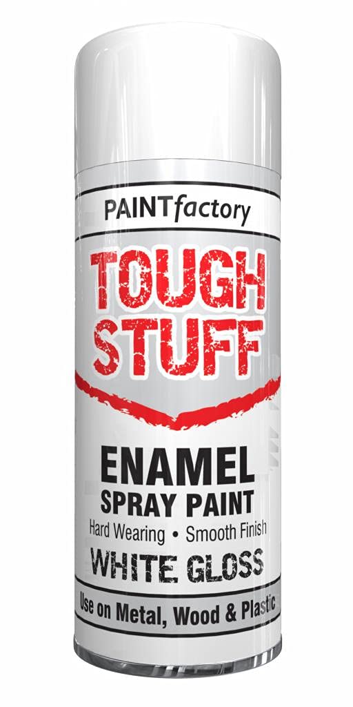 Paint Factory Enamel Paint White Gloss, 400 ml