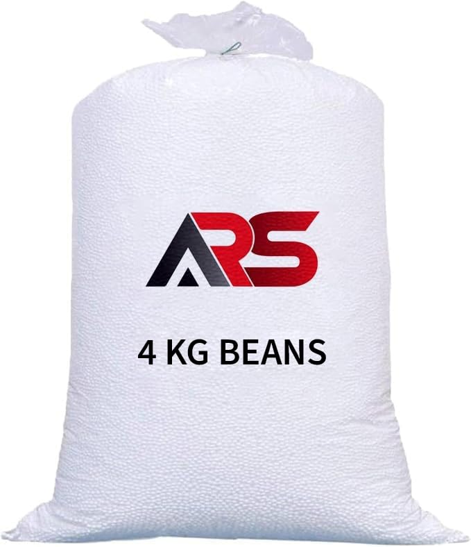 ARS 4 KG OF BEAN BAG FILLER POLYSTYRENE VIRGIN BEANS