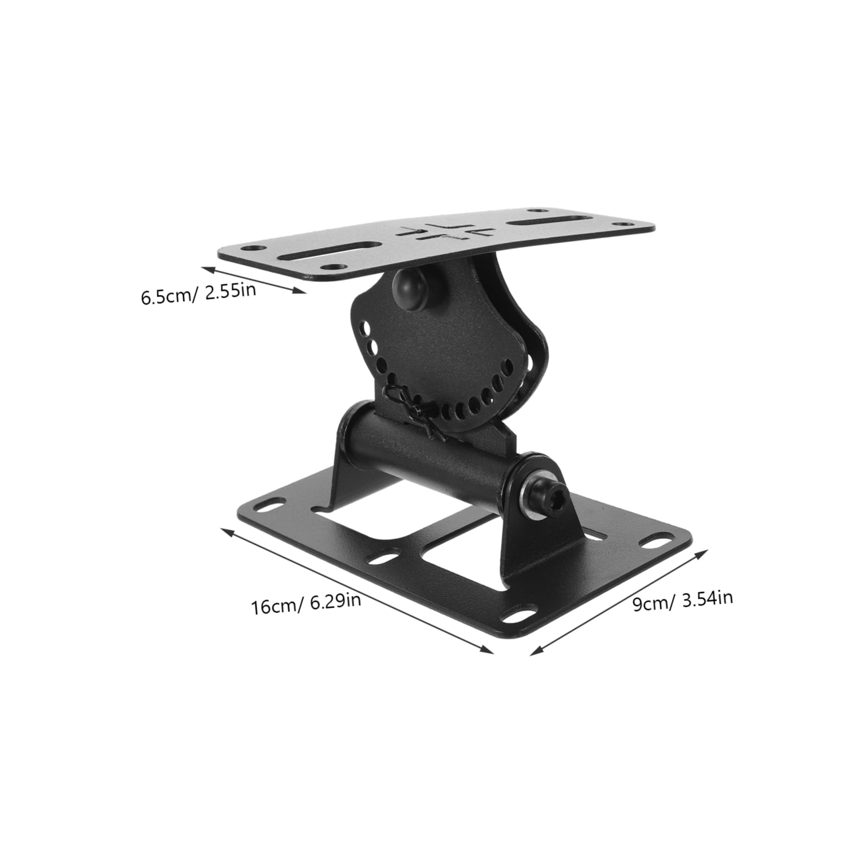 CONGARTENO Djustable Wall-Mounted Speaker Stand Zinc Alloy Construction and Easy Install for Home Theater