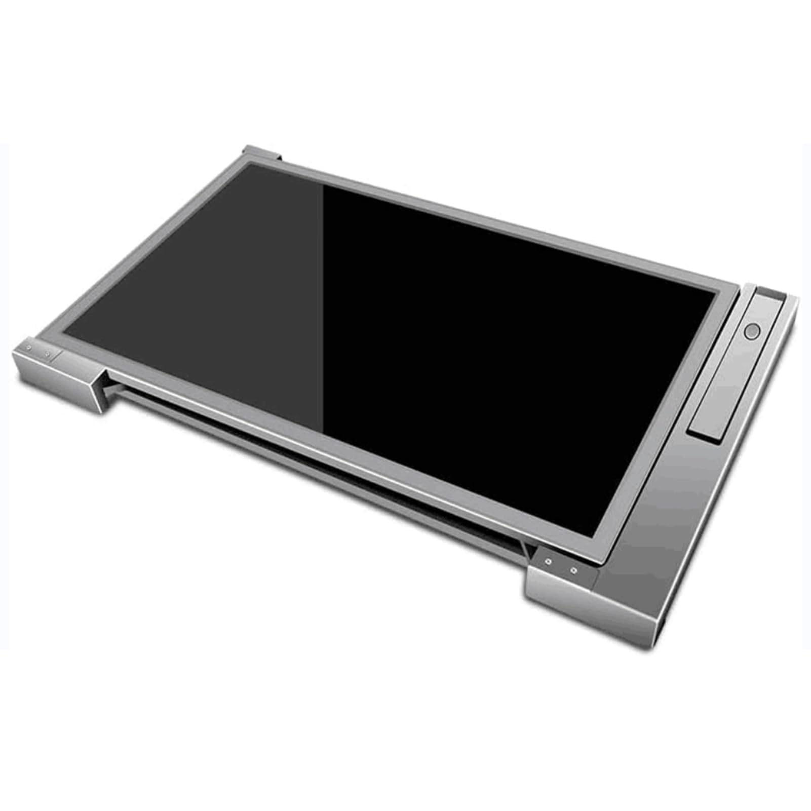 Monitor Portatile a Triplo Schermo Schermo di Espansione per Laptop da 15 Pollici Risoluzione Staffa Regolabile Girevole Pieghevole Programmatori Multitasking Stock (01)