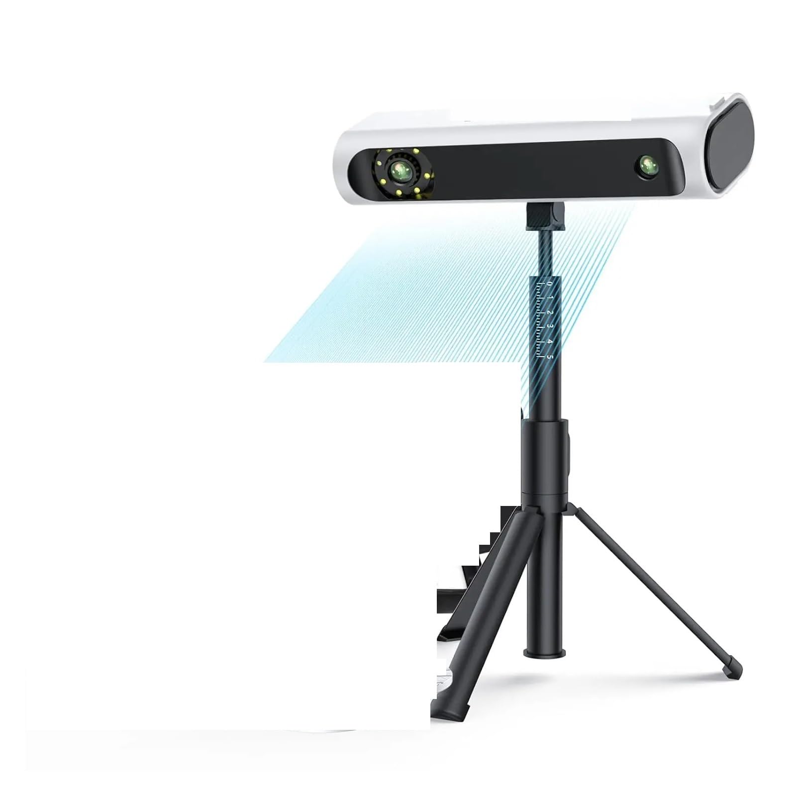 3D-Scanner Premium-Kit, Genauigkeit bis zu 0,1 mm, kostenlose 3D-Scansoftware, tragbarer (Premium-Version)