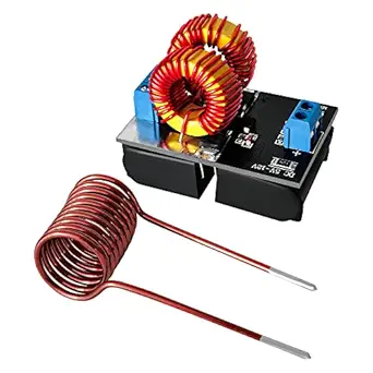 HUYAN DC5-12.0V Input Voltage ZVS Induction Heating Board 120W Large Power Flyback Heating Driver DIY Cooker and Ignition Coil