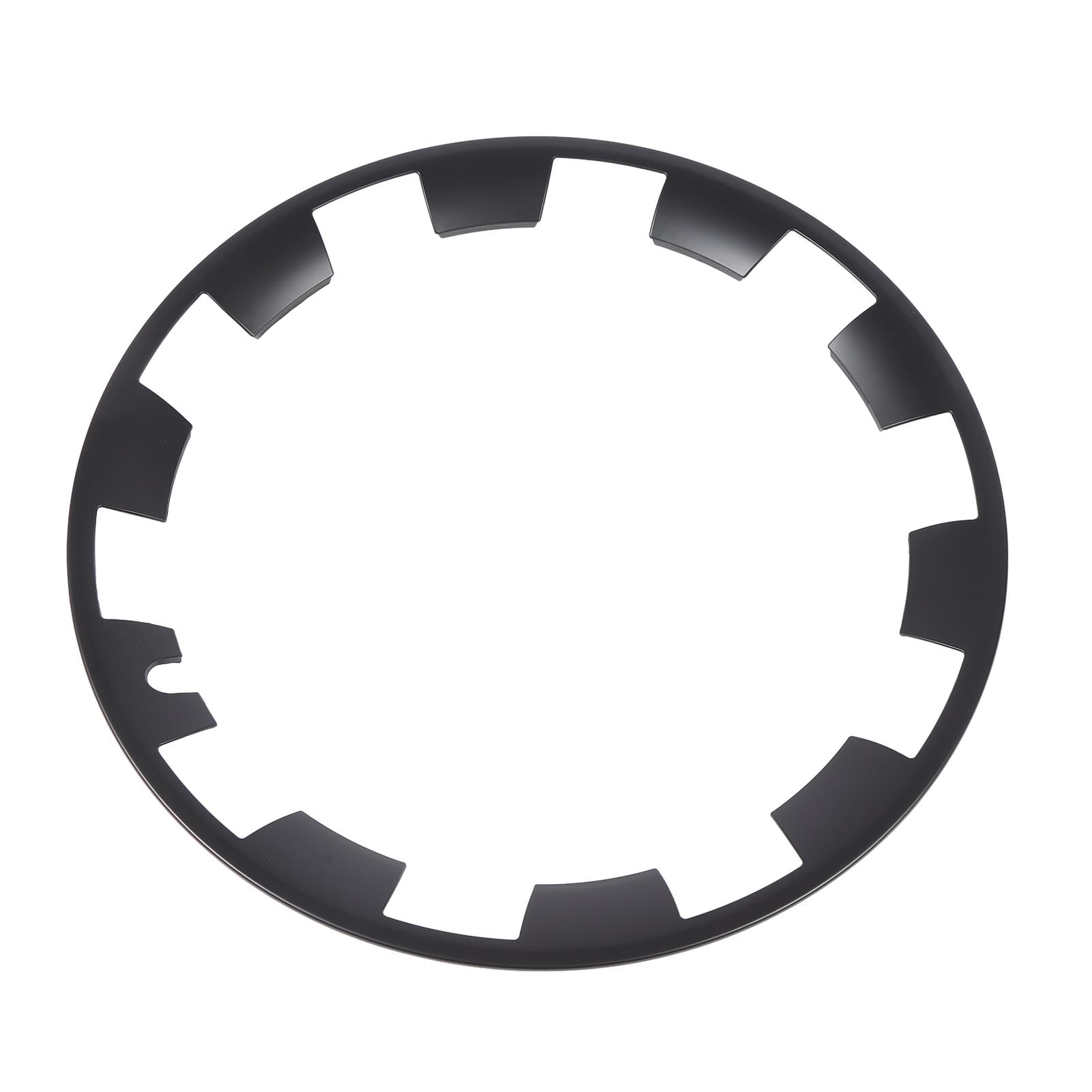 Bnineteenteam Induction Felgenschutz-Abdeckungsset, Stilvoller, Mattschwarzer, Hochfester Zierring für Felgen, Geeignet für 20-Zoll-Räder, 4-teilig