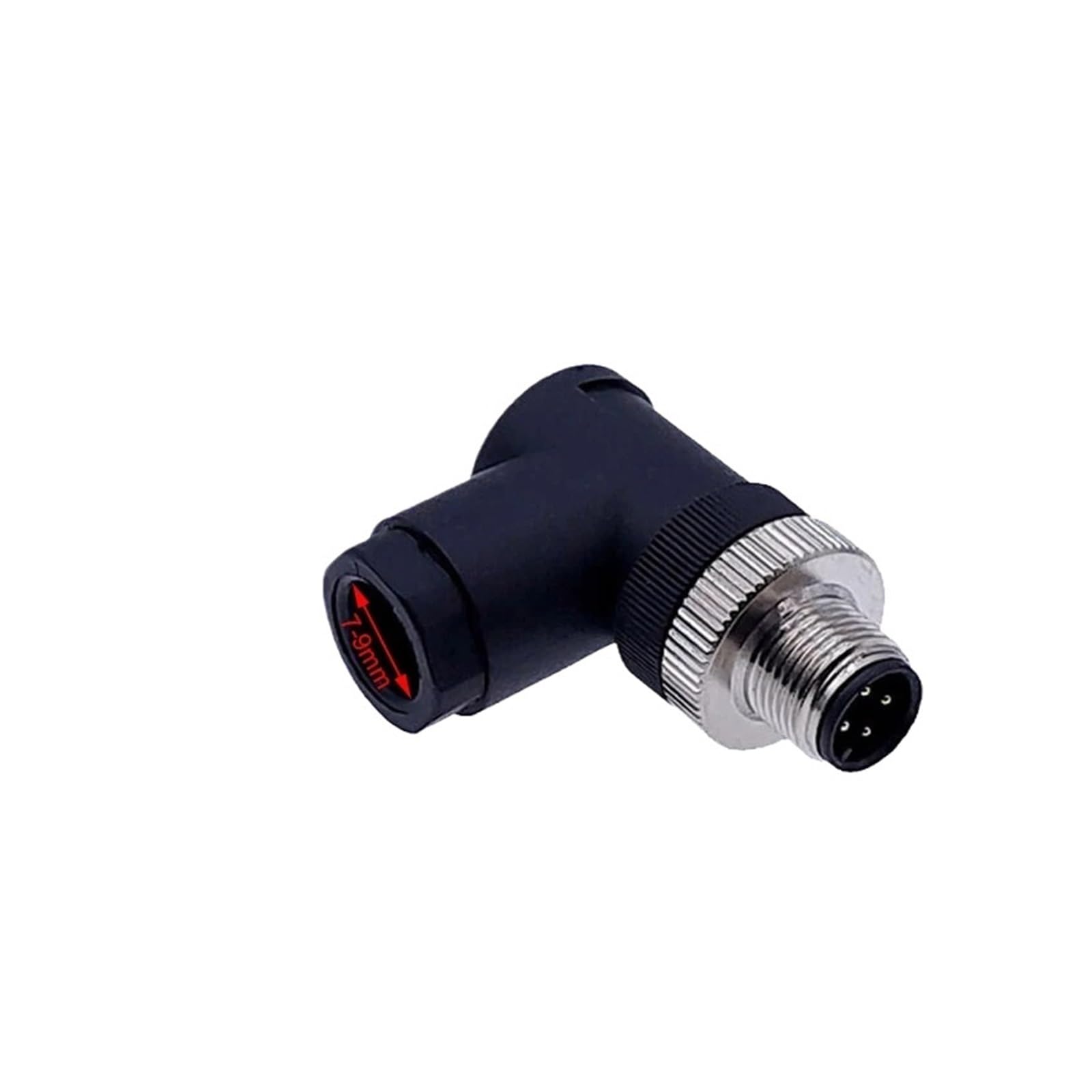 10PCS M12 A-Code 4/5Pin Wasserdichter Steckverbinder Stecker + Buchse Gewindesatz