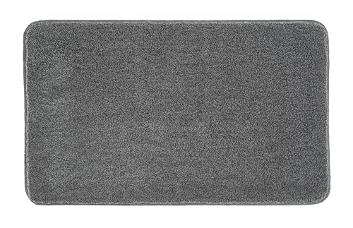 Kleine Wolke 5405901360 Badteppich Relax 60 x 100 cm anthrazit