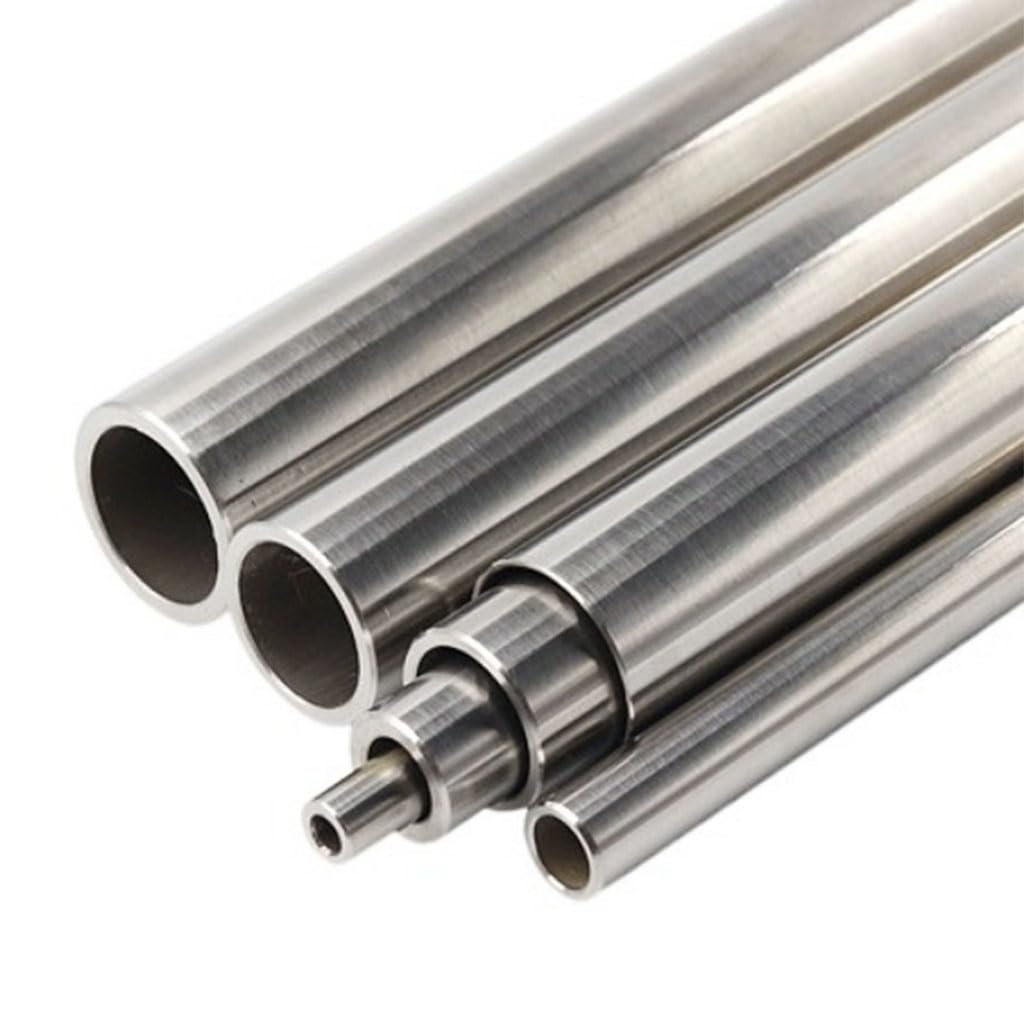 Idrrspcp One Color Stainless Steel Pipe，Stainless Pipe，1Pcs 304 Hollow Tube, 18Mm 19Mm 20Mm Seamless Tubes, 500Mm Length Industrial Precision Pipes(Od Id 17Mm)