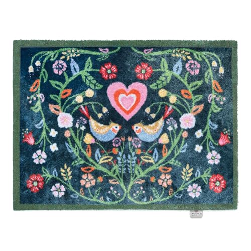 HUG RUG Washable Dirt Trapper Door Mat Kitchen Hallway Doorway Made in the UK Nature 35 65x85cm