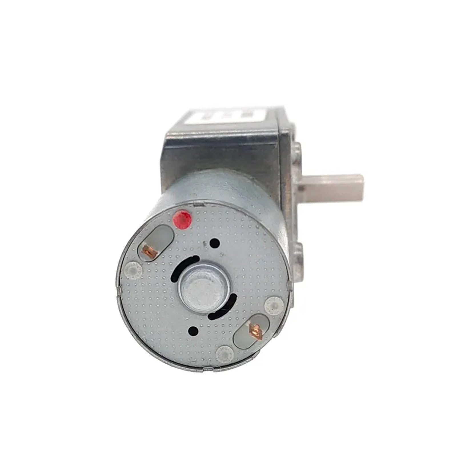 ZGY370 Motor de tornillo sinfín JGY370 4632 DC 6V 12V 24V Transmisión de tornillo sinfín reversible turbo reversible reductor de metal (50 rpm, 6 V)