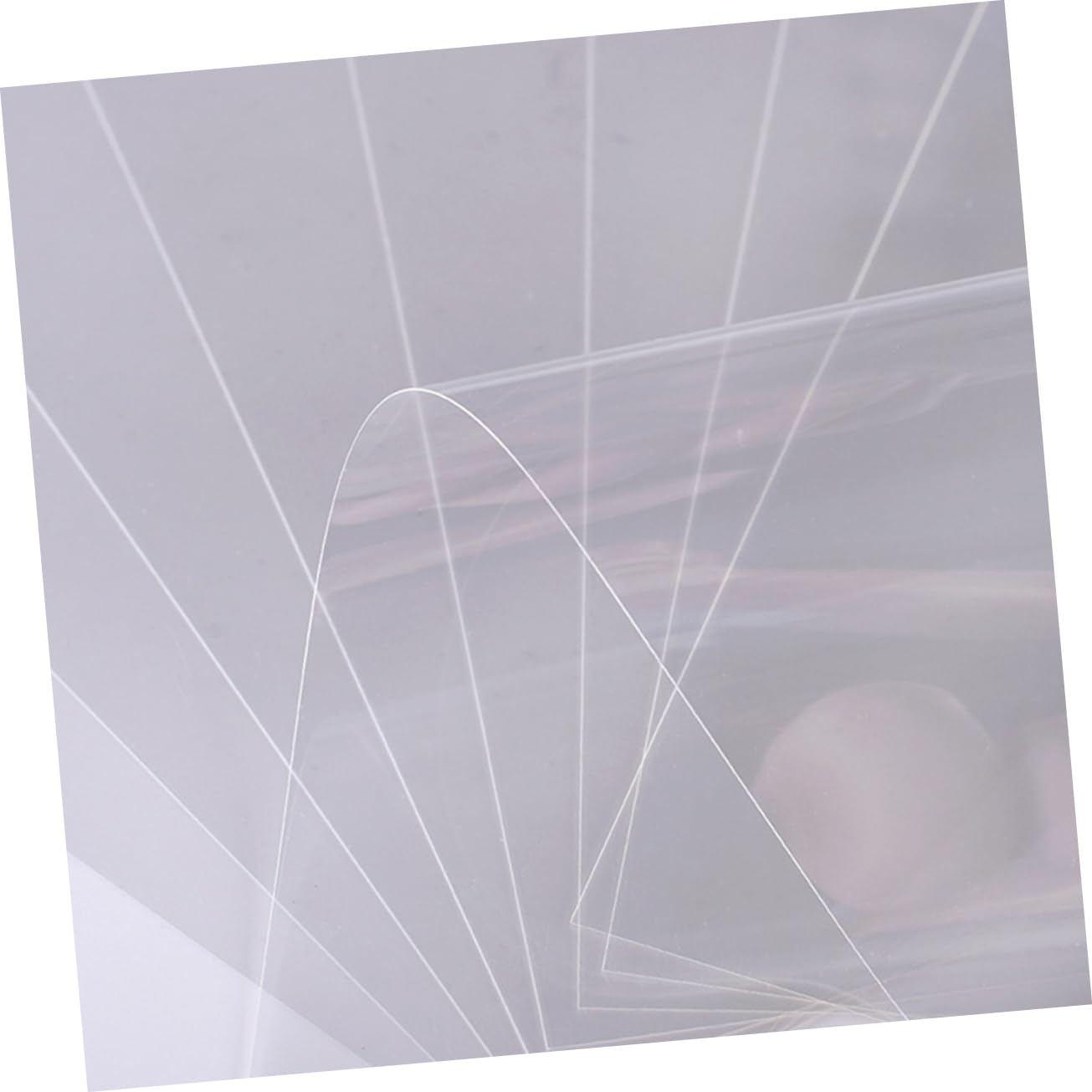 LALAFINA 2sets DIY Box Packaging Material: High Transparency Pet Film Sheets Heat Resistant 10pcs*2