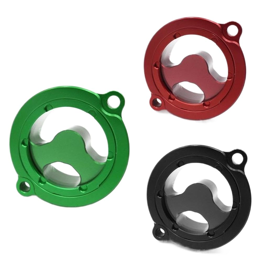 Coperchio Filtro Olio Moto in Alluminio CNC Compatibile Con KLR650 KLR 650 1987 2022