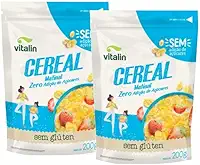 Kit 2X: Cereal Matinal Zero Açúcar Sem Glúten Vegano Vitalin 200g