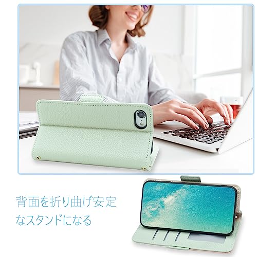 iPhone14 手帳型スマホケース おしゃれ 真珠タッセル付き ツートン 手触り良い 三つカラー アイフォン14 ケース 財布型 女性 ポップ iPhone14 手帳型携帯カバー 可愛い イフォン14 手帳型レザーケース 人気 レディース 小銭入れ かわいい アイフォン14 手帳型ケース マグネット付き スタンド機能 カード収納付きケース キュート グリーンとピンク