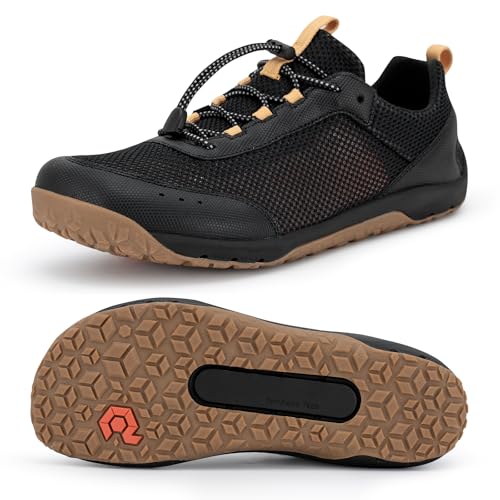 Pulltop Men's Barefoot Water Shoes | Quick-Dry | Lightweigh Wide Zero Drop Self-Draining Sole Amphibious Sneakers