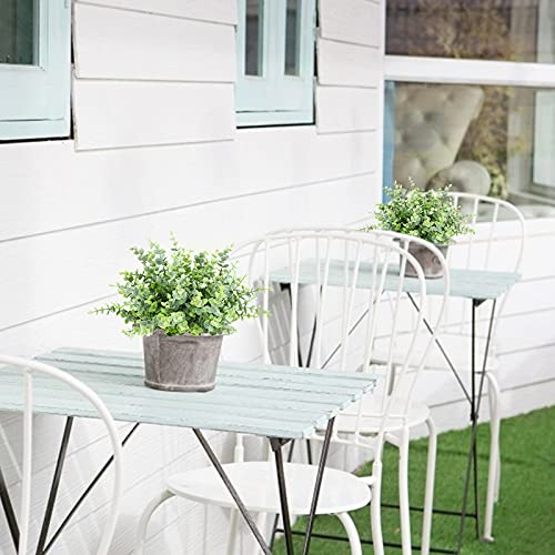 The Bloom Times 18 Pack Artificial Greenery Stems Fake Greenery Boxwood Picks Faux Plants Outdoor Uv Resistant For Farmhouse Home Garden Patio Wedding Indoor Outside Decor In Bulk Wholesale #TOP2