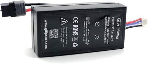 Batería de repuesto de actualización de 11.1V 4050mah compatible con helicóptero Parrot Disco Power Edition