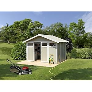 Tuinhuis uit Utility 7,5 Grosfillex blauw