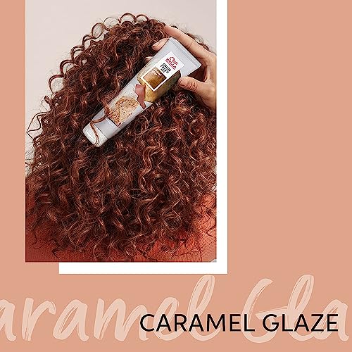 Foto von Wella Professionals Color Fresh Mask Caramel Glaze – Haarkur zum Beleben und Verändern der Haarfarbe – pflegende Tönung mit Avocadoöl – für mittelblondes bis braunes Haar – 150 ml