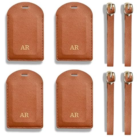 Personalised Leather Luggage Tags by Maison Privé Cover