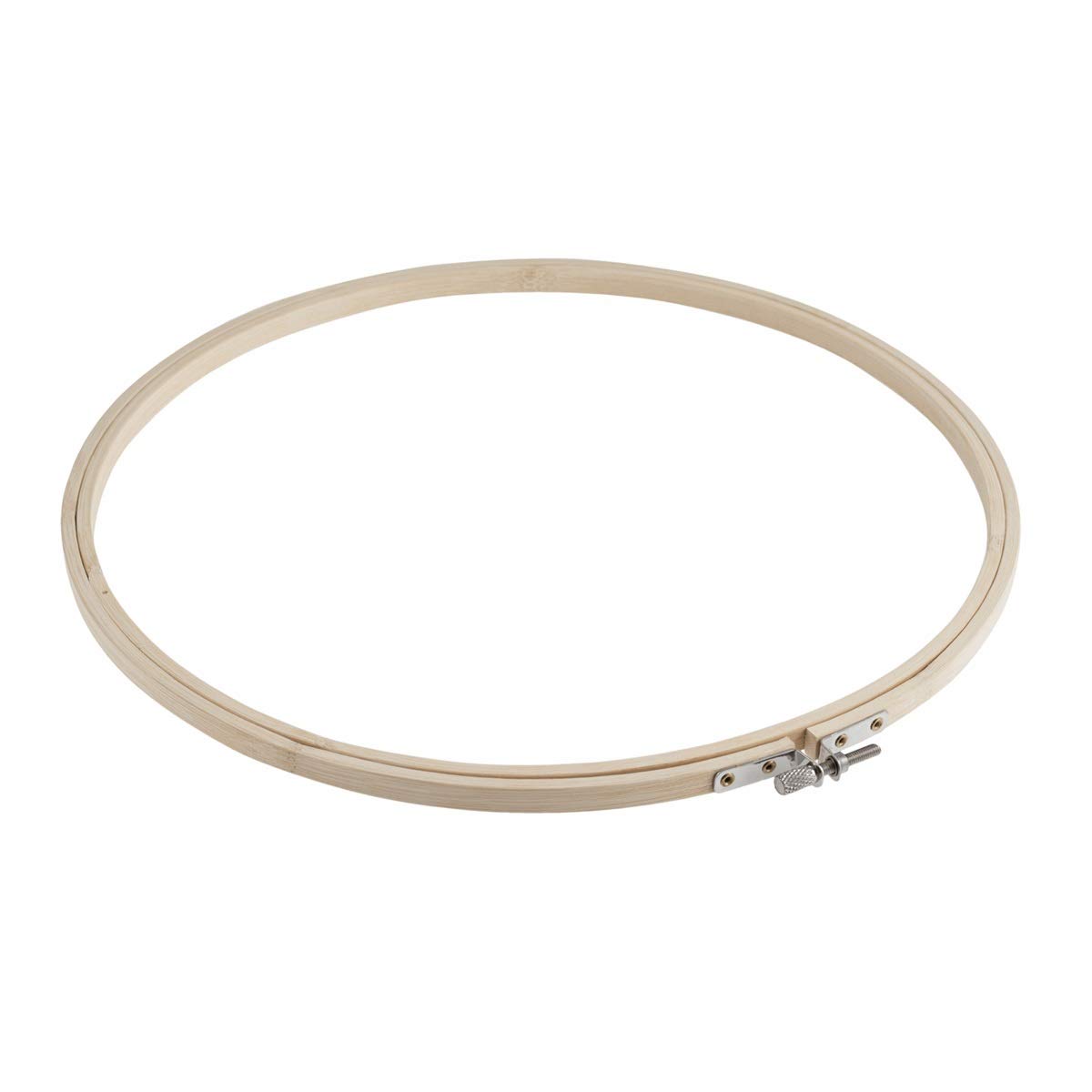 Bamboo Embroidery Hoop - Cross Stitch Sewing Flower Ring - Size Choice 4" - 14" (12" (30cm))