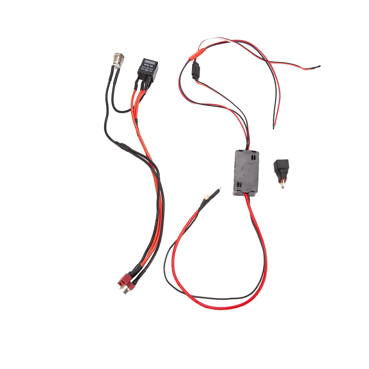 LootPop Metallisches Umrüstsatz für den TOYAN FS-V800WGPC V8-Motor – Enthält Zündverteiler (CDI-Igniter), Hochspannungswicklung und Relais – motorspezifisches Zündsystem