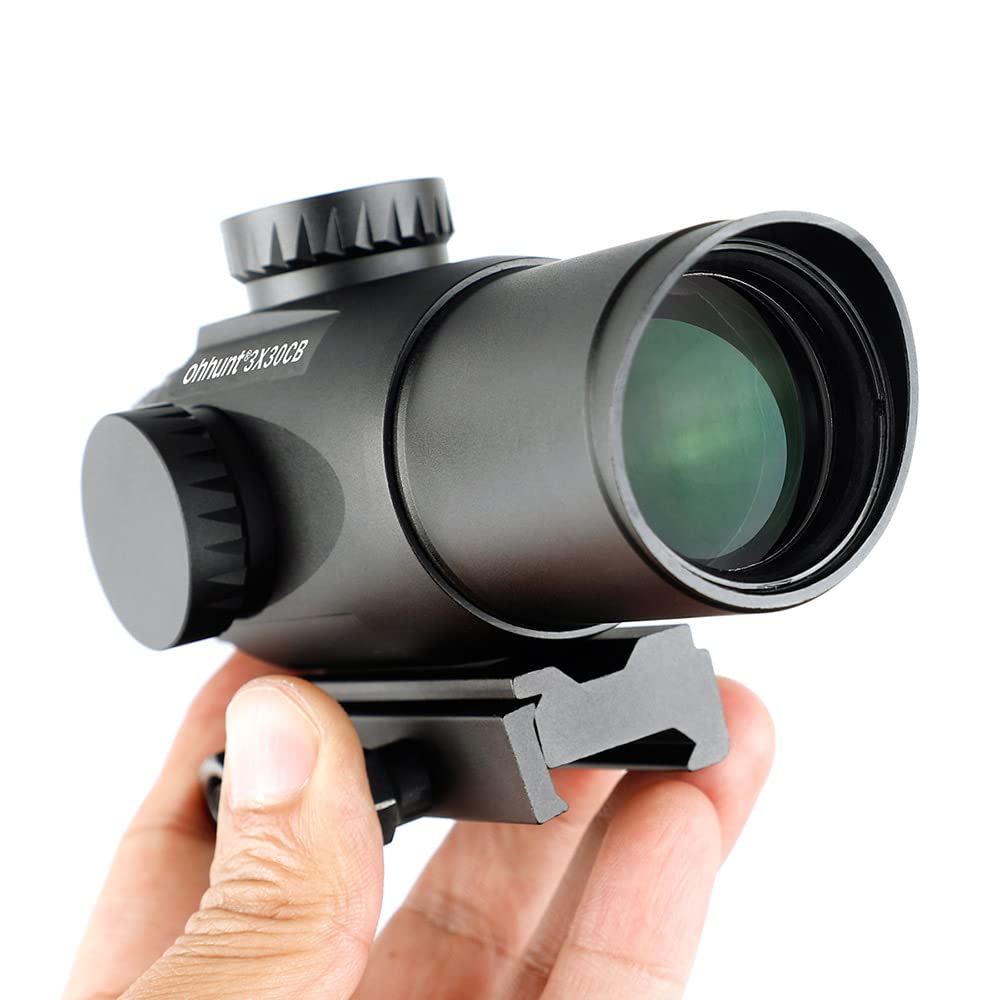 Amazon.co.jp: ohhunt プリズムスコープ 3倍 ライフルスコープ 3x30