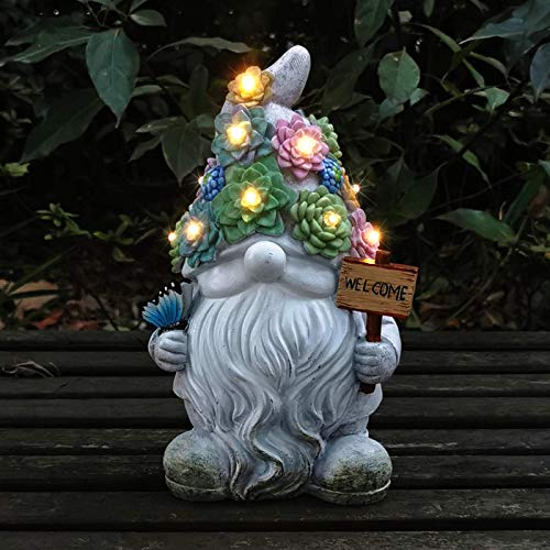 BAYN-Gnome-Garden-Statues-Outdoor-Decor-Solar-Gnome-Figurines-Lights-for-Garden-Decoration-Yard-Art-Gifts-with-10-Warm-White-LEDs