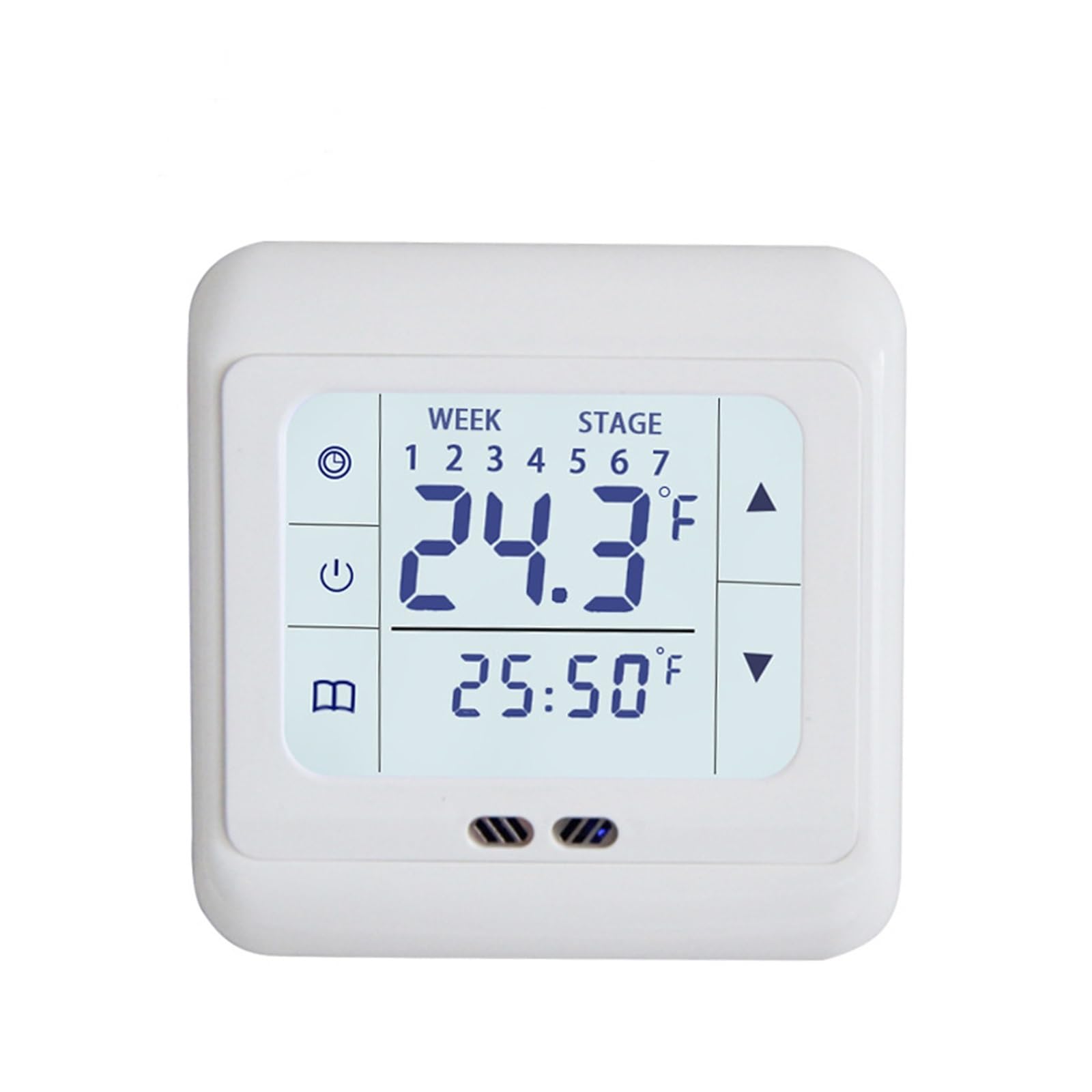 Termostat, 2 Szt. WIFI Cyfrowy Regulator Temperatury Ekran Dotykowy Termostat Ogrzewania Podłogowego Mechaniczny Kontroler Ciepłego Pokoju