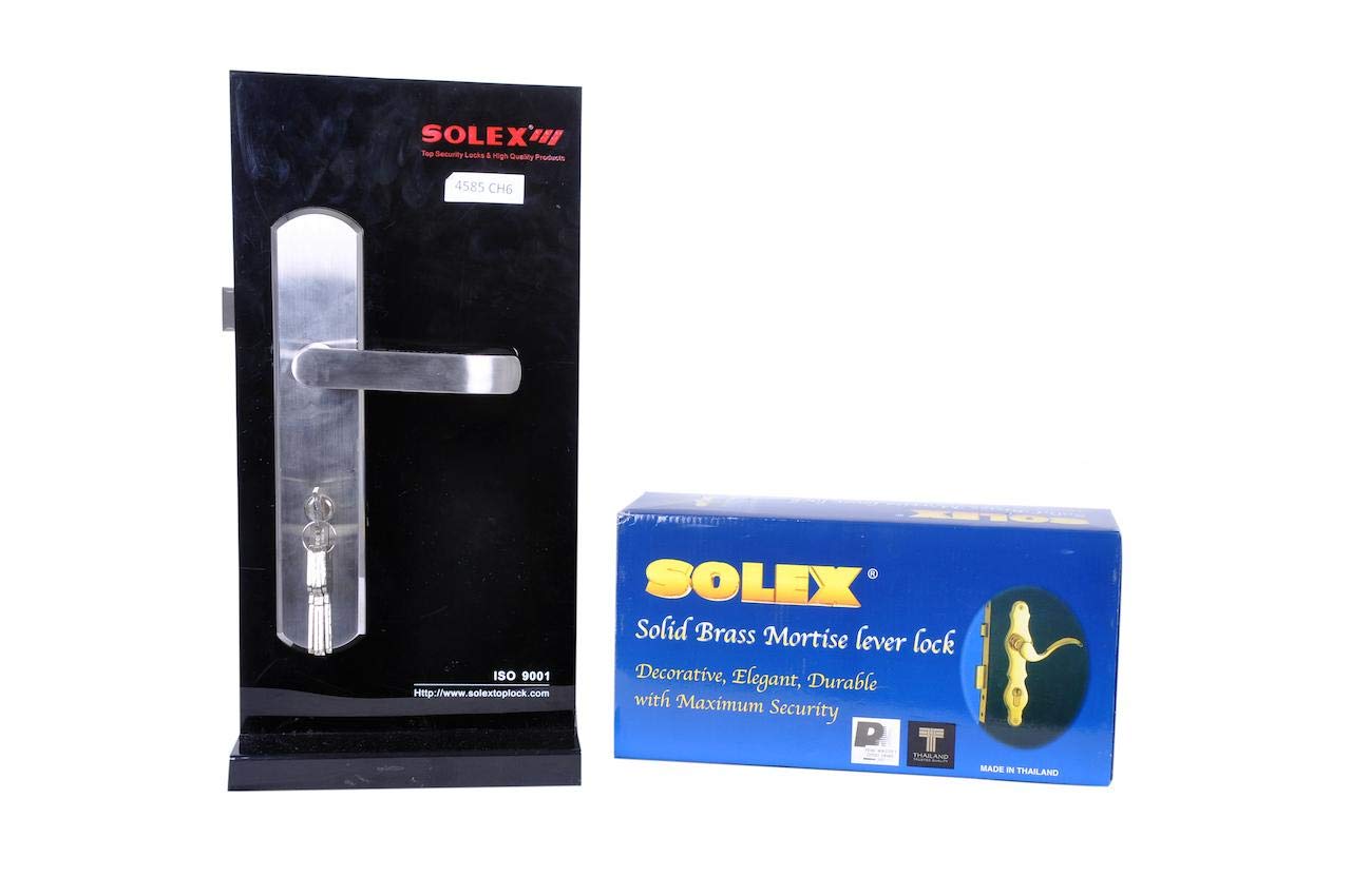 Solex Stainless Steel Handle Lock Set 4585 CH6