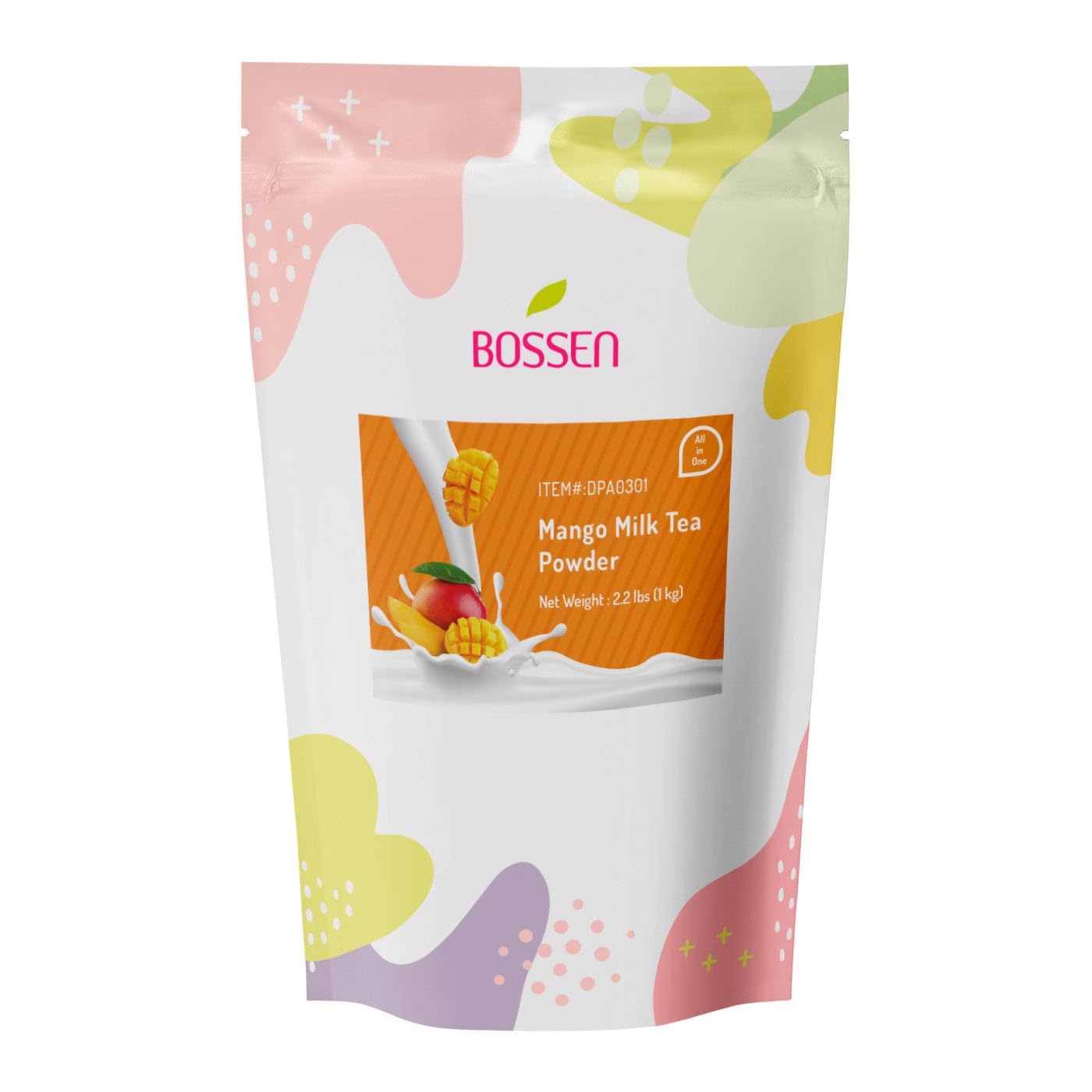 Bubble Tea All-in-One Powder Mix (Mango)