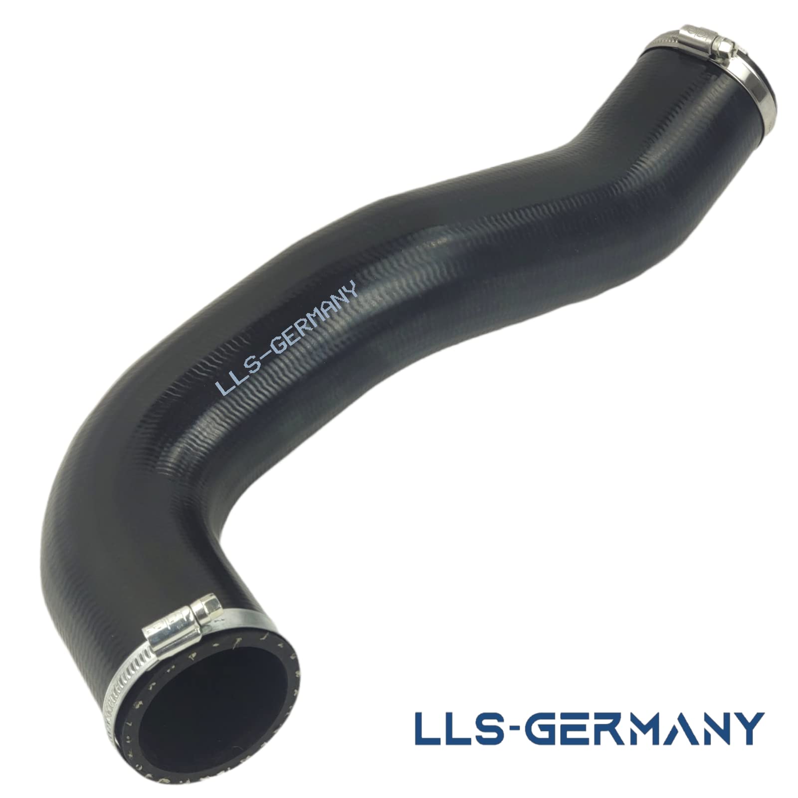 LLS-GERMANY Tubo di scarico compatibile con VW Touareg | 3.0 TDI, 2967 ccm, 204-262 CV, pronto per il montaggio, con guarnizione/fascetta, OEM 7P0145737A, 7P0145737D
