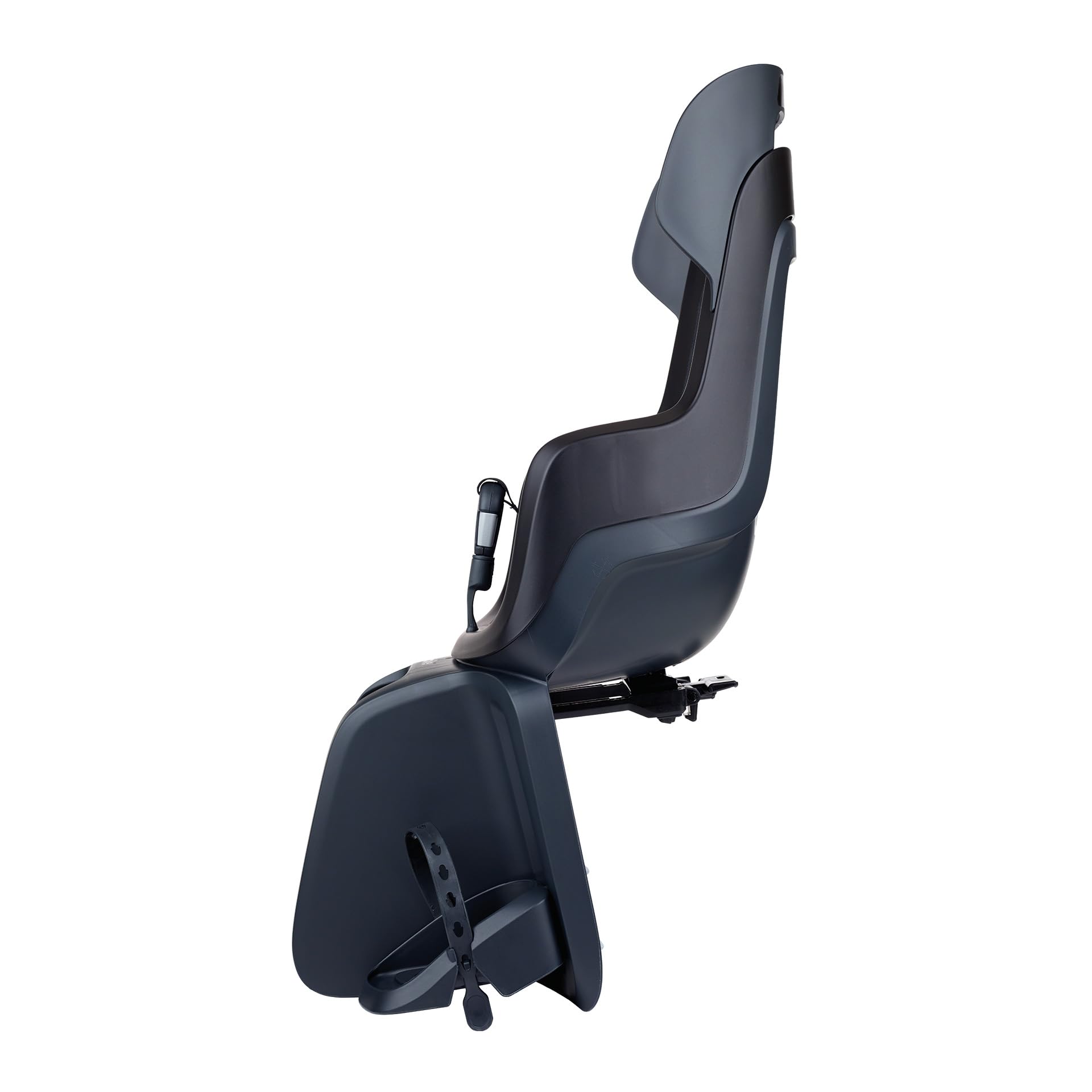BOBIKE 8011500001 - Siège arrière GO MAXI AVS+, monté sur un porte-bagages AVS+ pour vélos, adapté aux enfants avec un poids maximal de 22 kg, couleur Urban Noir