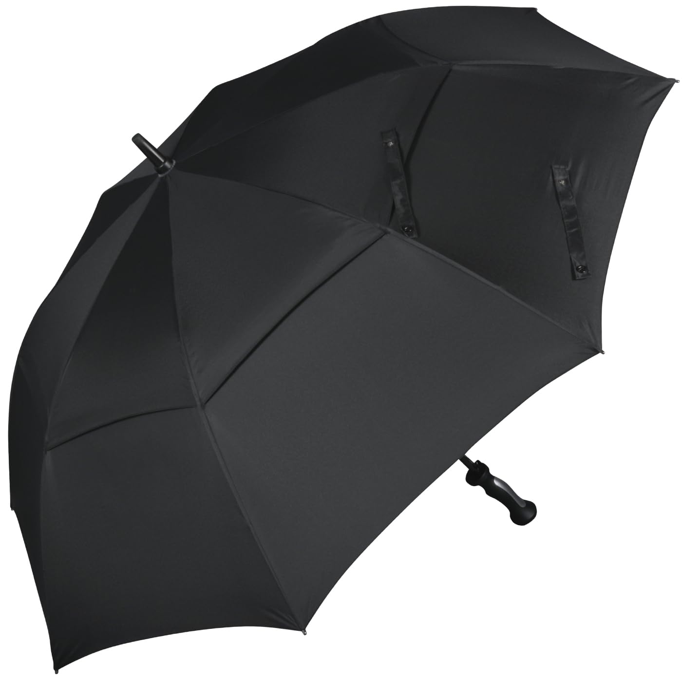 iX-brella 130 cm XXL Fiber-Golfschirm Automatik doppeltes Dach mit Ventilationsbezug
