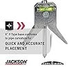 Jackson Safety Pipe Marker Centering Tool - Standard 4" Y-Type Head, Measure Pipes 0.5" and Above - Curv-O-Mark Standard 6 #2