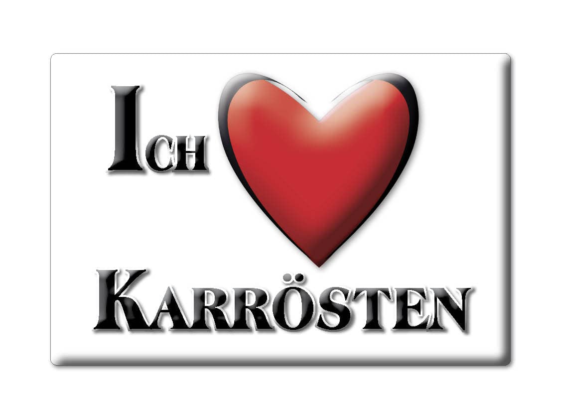 Enjoymagnets KARRÖSTEN (IM) FRIDGE MAGNET AUSTRIA TIROL SOUVENIR I LOVE GIFT PRESENT