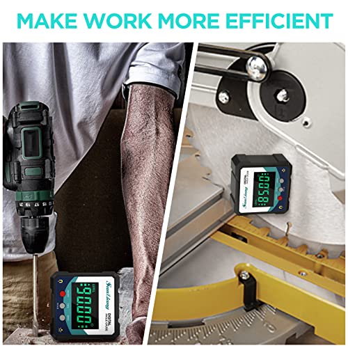 Sanliang Digital Level Angle Gauge Meter Magnetic Electronic Level Angle Finder Tool Protractor Inclinometer Woodworking Tools With Magnet For Construction thumb #3