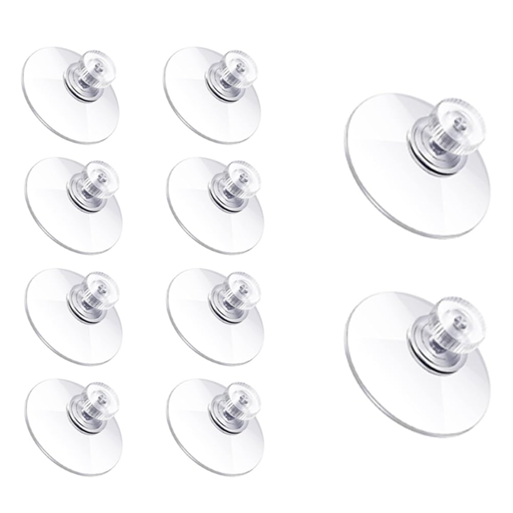 Littimoon Plastic Suction Cup Bracket, Super Strong Suction Cup, Suction Cup Bracket on Glass